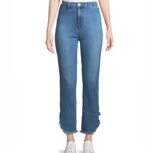 J Brand High-Rise Stovepipe Jeans